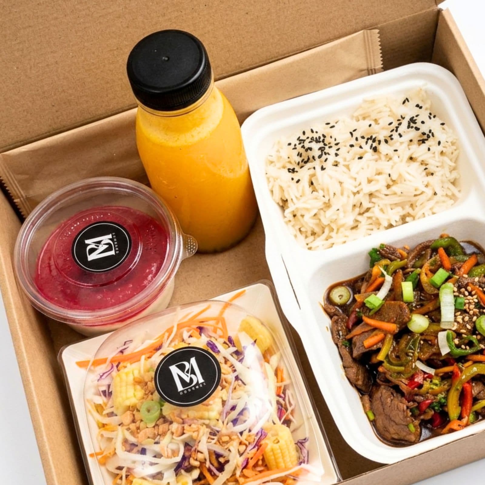Lunchbox MB Gourmet repas sain entreprise