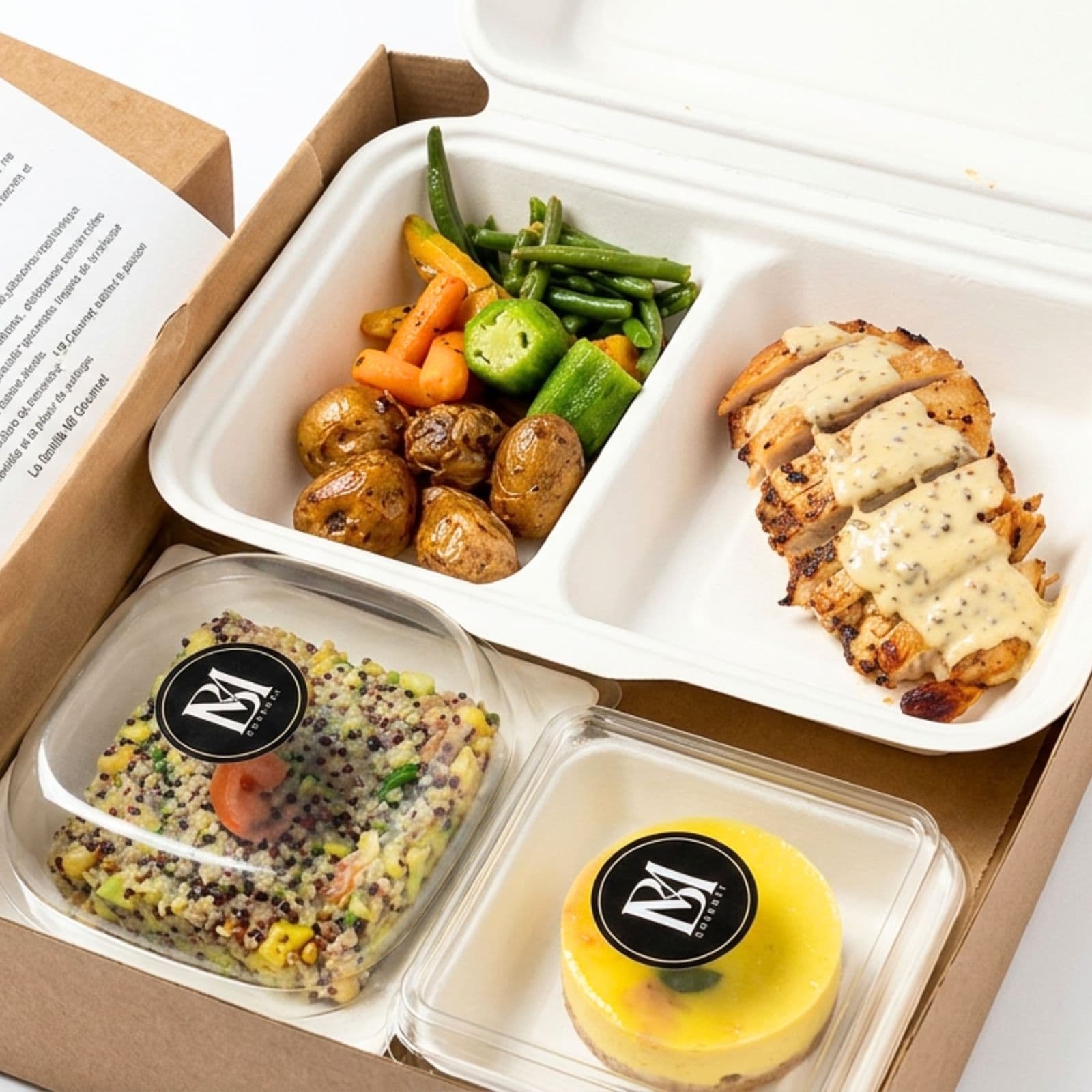 Lunchbox MB Gourmet poulet legumes quinoa